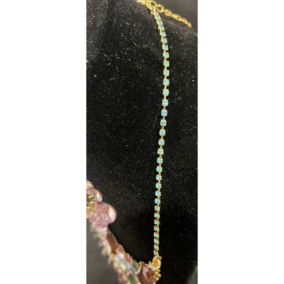 Sensational SCAASI Statement Necklace & Clip-on Earrings SET - Picture 4 of 9